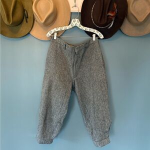 Vintage Woolrich Wool Cropped Riding Pants tweed bloomers sz Large